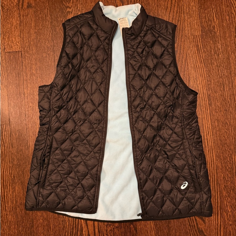ASICS Women's Quilted Black Vest